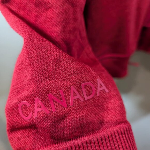 Rare Team Canada LuluLemon Olympics zip up sweater‎ Size Large Historic - Picture 3 of 15